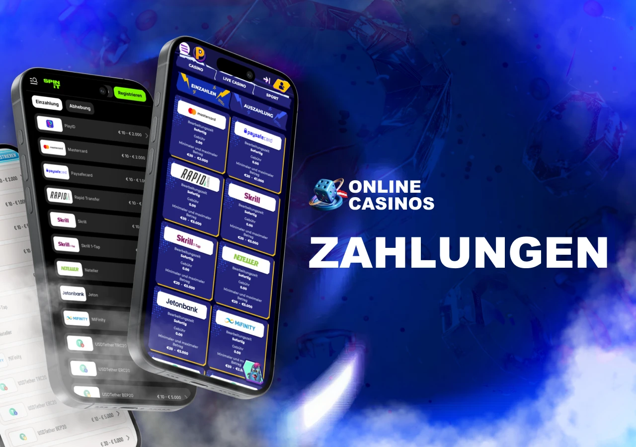 Beschreibung verfügbarer Zahlungsmöglichkeiten in Österreich, darunter Karten, E-Wallets und Sofortüberweisungen